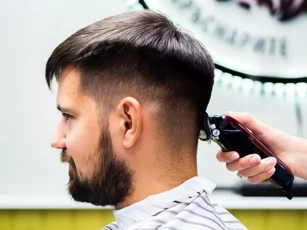 Fade Cut hairstyle at The Icon Studio