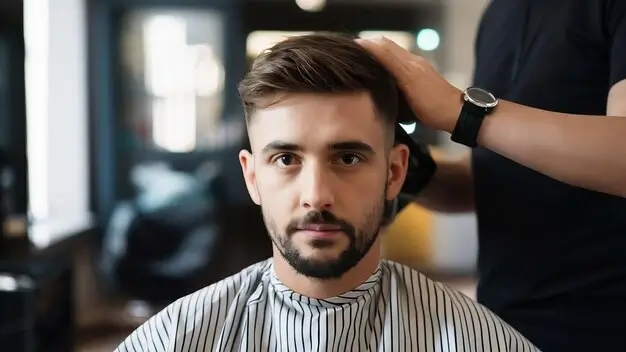 Layered Cut hairstyle at The Icon Studio