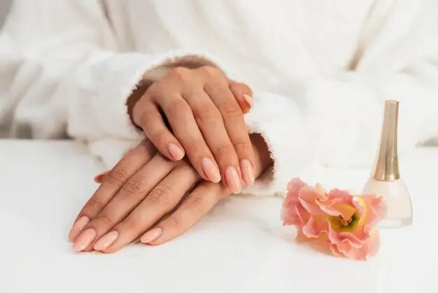 French Manicure Service at The Icon Studio