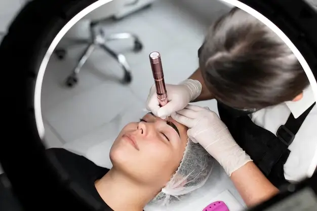 Precision Shaping Eyebrow Threading Service at The Icon Studio